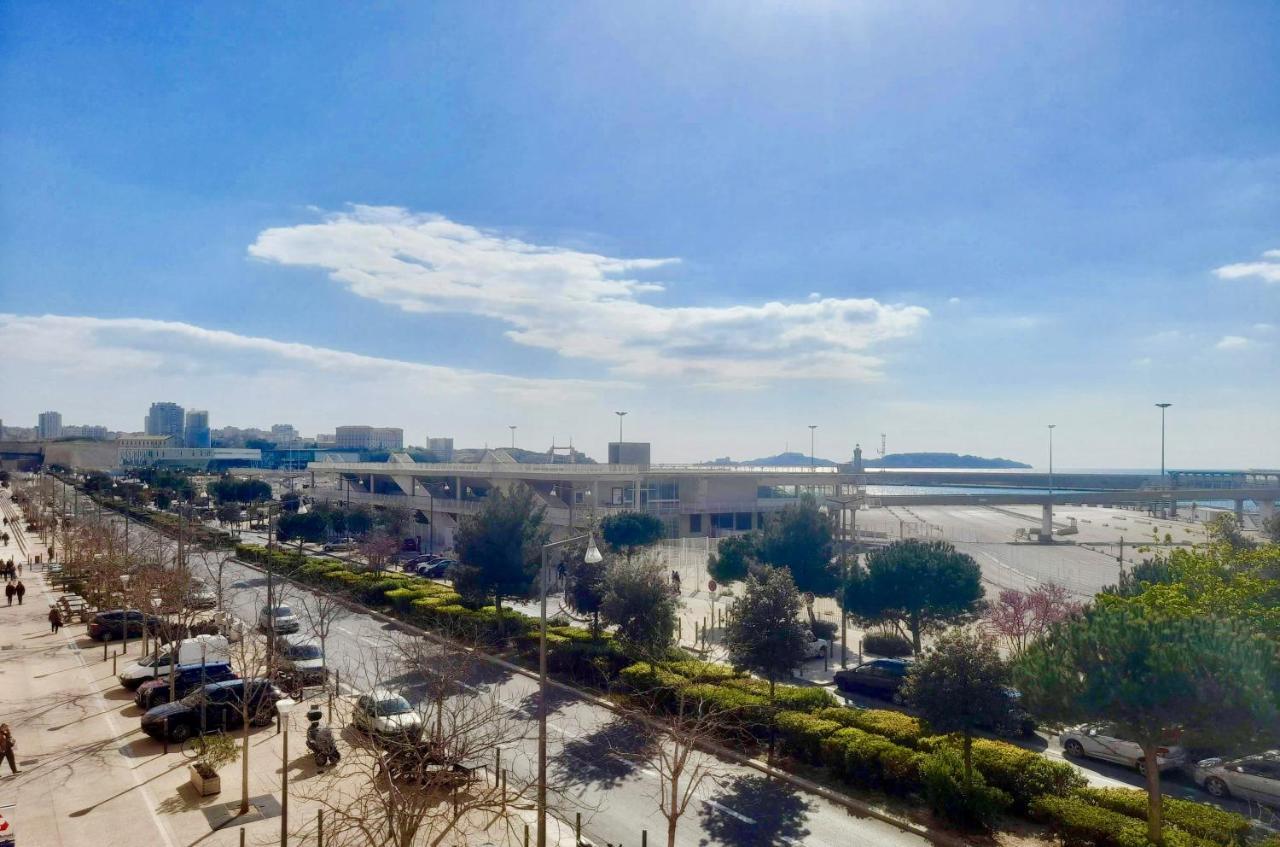 מרסיי Spacieux Et Lumineux Appartement Vue Mer Joliette מראה חיצוני תמונה